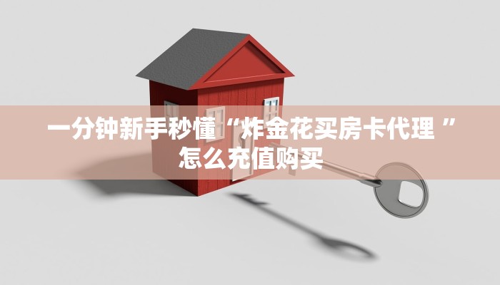 一分钟新手秒懂“炸金花买房卡代理 ”怎么充值购买