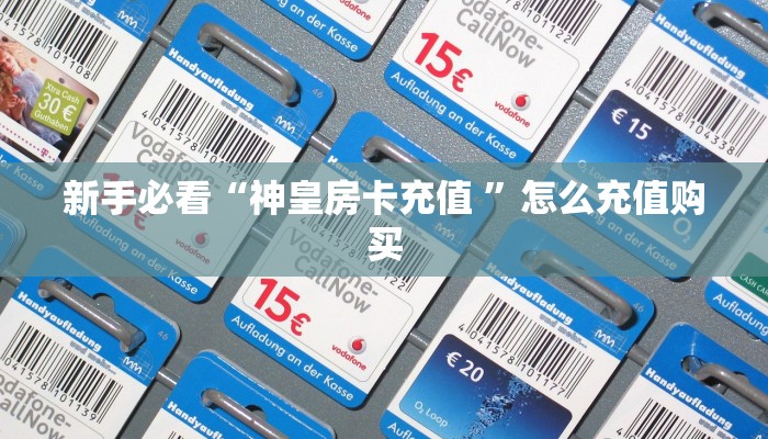 新手必看“神皇房卡充值 ”怎么充值购买