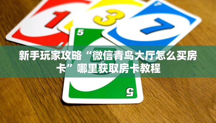 新手玩家攻略“微信青鸟大厅怎么买房卡”哪里获取房卡教程