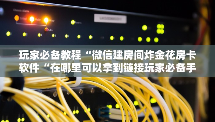 玩家必备教程“微信建房间炸金花房卡软件“在哪里可以拿到链接玩家必备手册